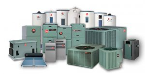 Home and Commercial HVAC Units and Rheem Pro Partners, along with air conditioning and heating repair Spring Hill TN